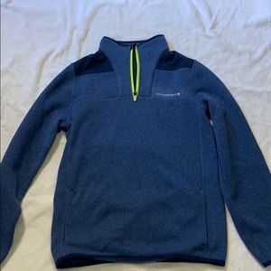 Vineyard vines zip up sweatshirt